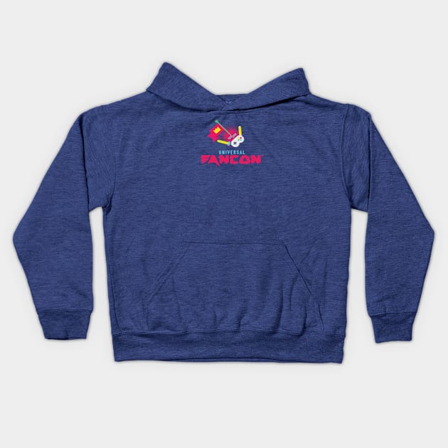 Universal FanCon Logo 2 Tee Kids Hoodie by universalfancon